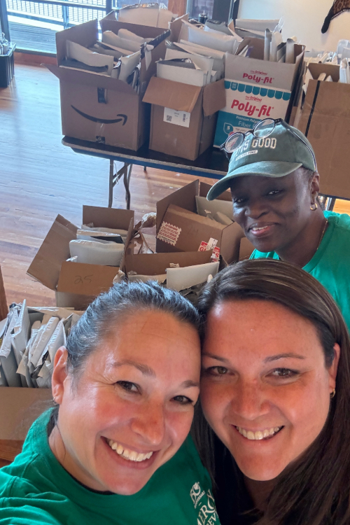 Beyond Basic Needs and Constellation volunteers at the Baltimore Build Day